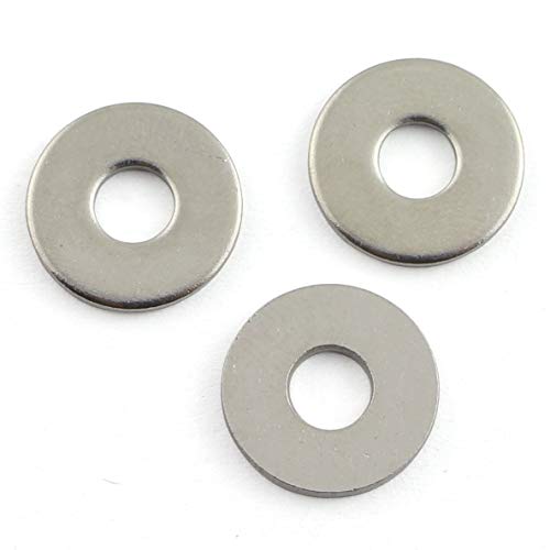 PZRT 40pcs M3 304 Stainless Steel Flat Washer Adjustment Hardware Fitting Accessories Metal Gasket for Bolts & Screws - Image 4
