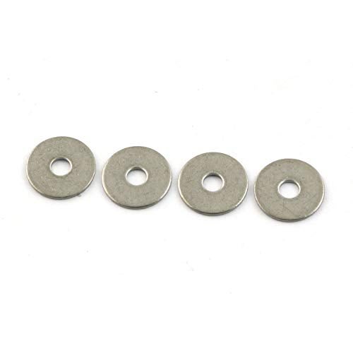 PZRT 40pcs M3 304 Stainless Steel Flat Washer Adjustment Hardware Fitting Accessories Metal Gasket for Bolts & Screws - Image 3