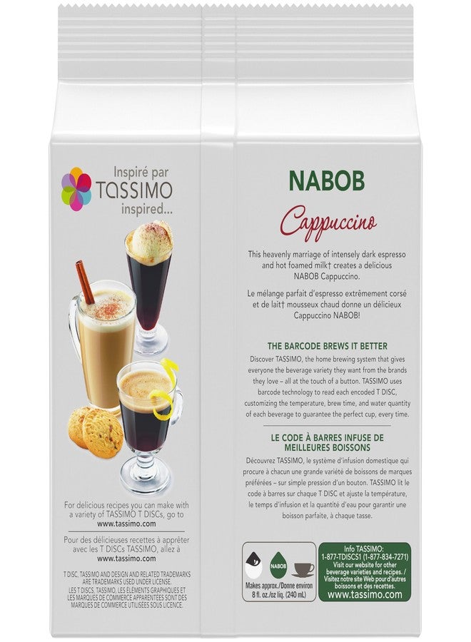 NABOB Tassimo Nabob Cappuccino Coffee Single Serve T-Discs, 8ct, 263g/9.3 oz., {Imported from Canada} - Image 5