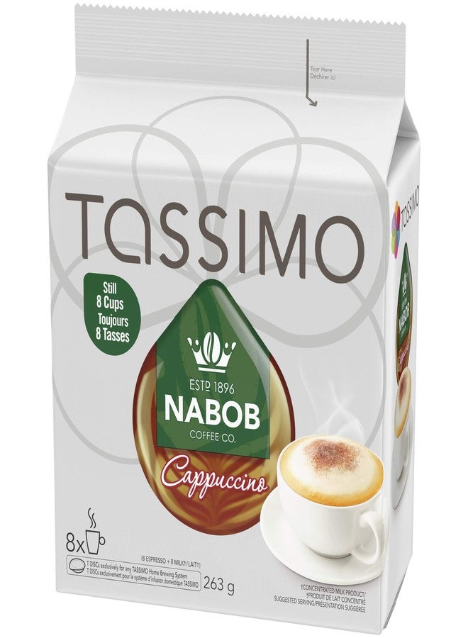 NABOB Tassimo Nabob Cappuccino Coffee Single Serve T-Discs, 8ct, 263g/9.3 oz., {Imported from Canada} - Image 3