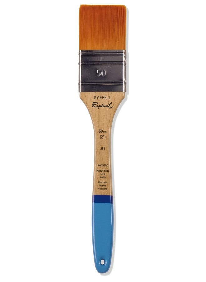 Raphael Kaerell Flat Varnishing Brush, Flat Kaerell Size 50 (2") - Image 1