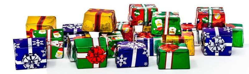 Madelaine 2025 Christmas Advent Calendar - Chocolate & Candy Christmas Countdown for Kids, Women, Men, Teen Girls & Boys - Holiday Treats Advent Calendars - Village Toy Shop - 2 Pack of 8 Oz - Image 4