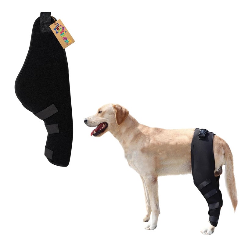 Western Era Dog Disability Leg Support Brace | Rear & Front Leg Injury Aid for Arthritis, Mobility, Sprain Recovery | Wrap for Disabled Dogs with Padding | Helps Walking, Balance, Joint Relief (Left) - Image 1