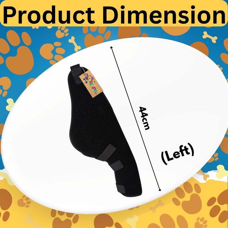 Western Era Dog Disability Leg Support Brace | Rear & Front Leg Injury Aid for Arthritis, Mobility, Sprain Recovery | Wrap for Disabled Dogs with Padding | Helps Walking, Balance, Joint Relief (Left) - Image 3