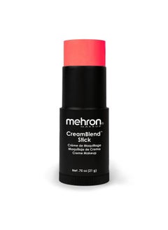 mehron Makeup CreamBlend Stick | Face Paint, Body Paint, & Foundation Cream Makeup | Perfect for Halloween .75 oz (21 g) (Auguste)  - Image 1
