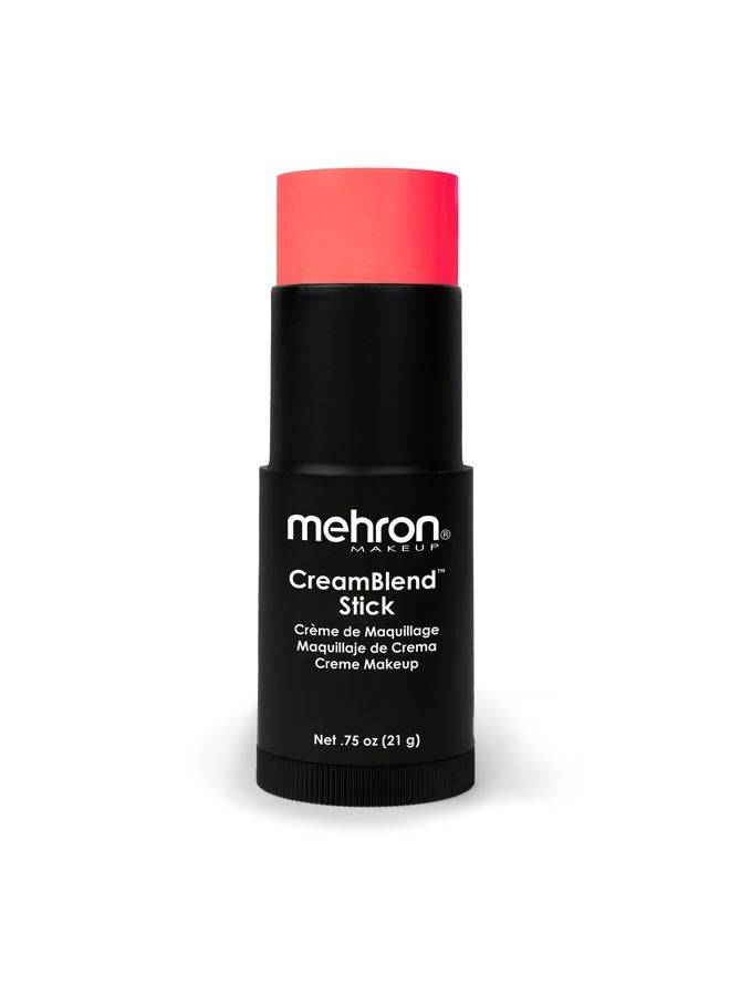 mehron Makeup CreamBlend Stick | Face Paint, Body Paint, & Foundation Cream Makeup | Perfect for Halloween .75 oz (21 g) (Auguste) - Image 1