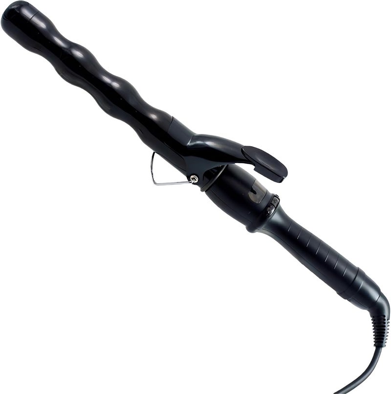 JINDIN Bubble Curling Wand 125 inch 32mm Beach Wave Curler with LCD Display Ceramic Crimping Iron for Long Hair