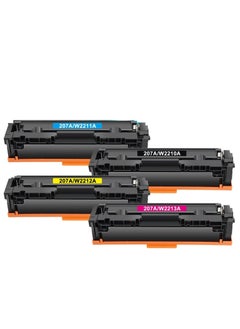 Compatible With HP 207A Toner Cartridge Replacement for HP 207A 207X Color Laserjet Works With Pro MFP M283fdw M255dw M282nw M283fdn M255nw W2210A W2211A W2212A W2213A Toner - Black Cyan yellow magenta - pzsku/Z9129EA47C1C70C562BDFZ/45/_/1730244692/38e2e8c9-27b5-4177-855e-7e540cd99005