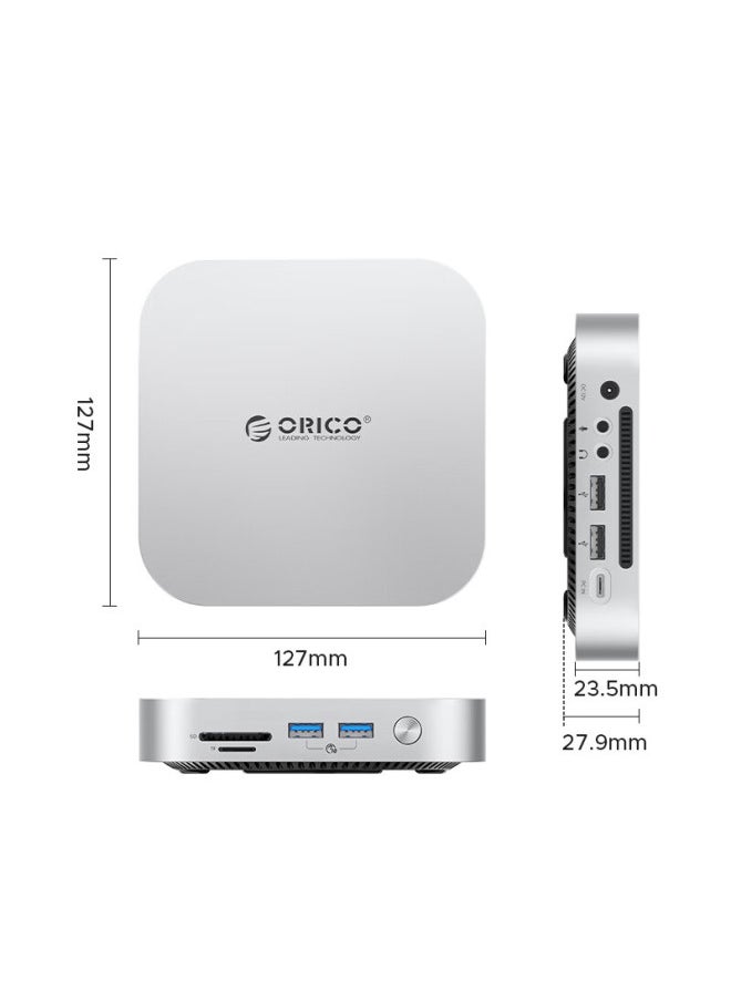 Orico Orico Macmini M4 Expansion Dock Base Studio Converter Storage Expansion M.2 Solid State Drive Enclosure Apple Desktop Stand Accessory Expansion Dock Minilink-m49p  - Image 3