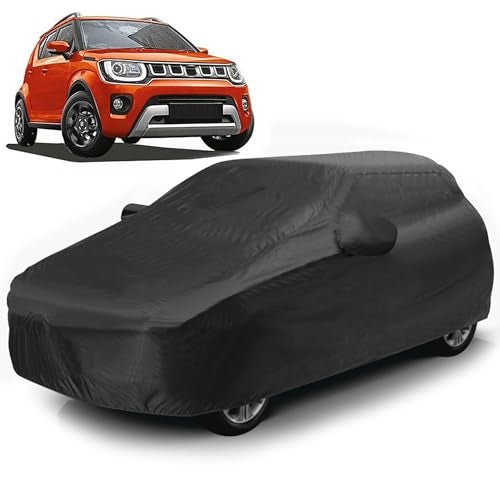 AutoGuys Car Cover Waterproof GL-I for Maruti Ignis [Year 2019 Onwards] - Ignis Car Cover Dust & UV Protection Ignis Car Body Cover with Mirror Pocket Soft Cotton Lining - Image 1