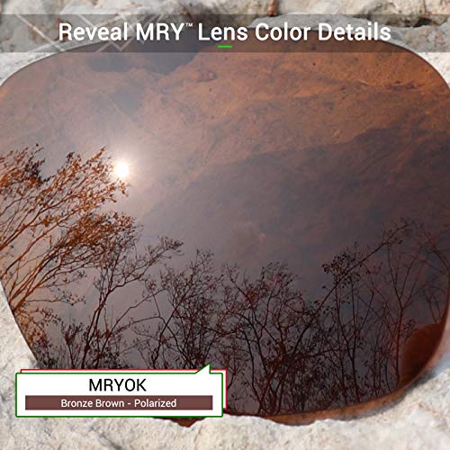 Mryok Polarized Replacement Lenses for Oakley Fives Squared OO9238 54mm - Bronze Brown - Image 4