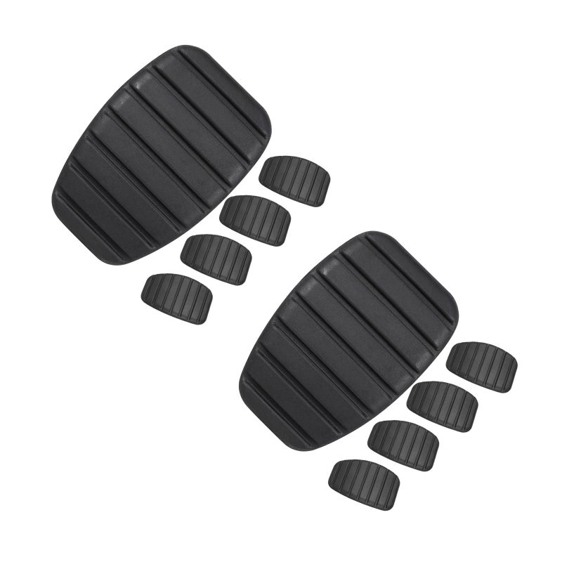 10 pcs Clutch Pedal Rubber Car Clutch Pedal Auto Pedal Covers Pedal Pad Cover Pedal Cover Car Clutch Pedal Repair Clutch Rubber Pedal Clutch Pedal Pad For Car - Image 1