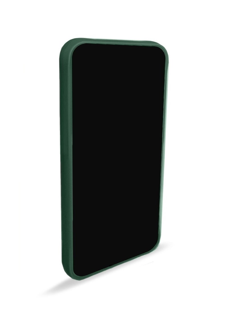 Techie Stylish TPU Silicone Back Cover Case for Samsung Galaxy A55 – Slim Fit Design, Smooth and Soft – Dark Green  - Image 2