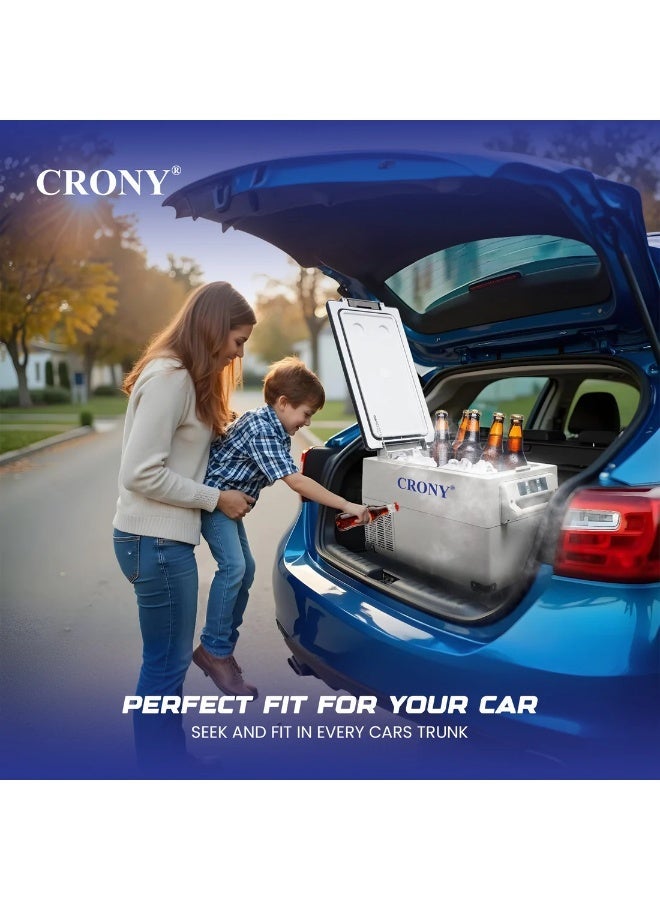 CRONY CF45 45L Portable  Car Refrigerator camping freezer electric cooler best - Image 2