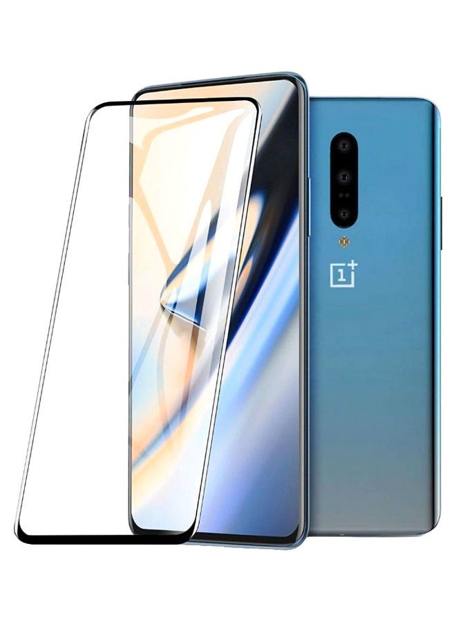 Ultra-Thin Tempered Glass Screen Protector For OnePlus 7 Pro Black/Clear - Image 3