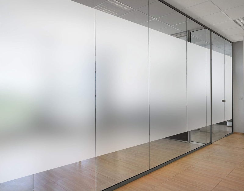 WallDesign فيلم زجاج نافذة خصوصية ملصق وقابل للإزالة (12 × 72، مثلج) - Image 4