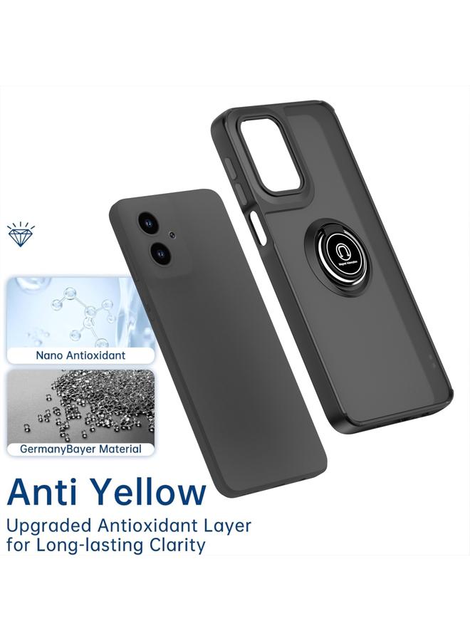 S-TOP Case For Motorola Moto G55 Q Shadow 1 Series TPU + PC Phone Case with Ring - Image 4