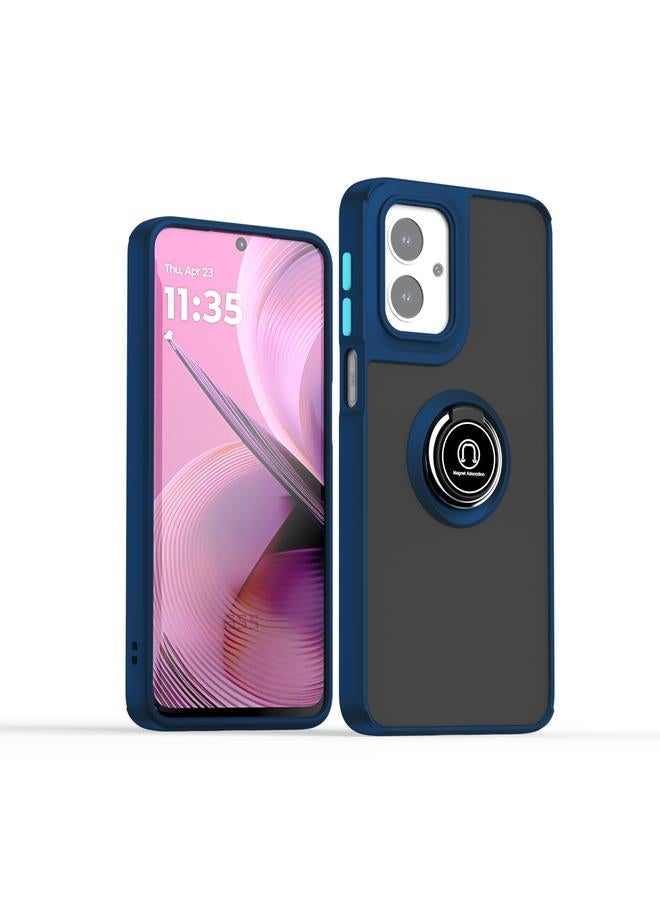 S-TOP Case For Motorola Moto G55 Q Shadow 1 Series TPU + PC Phone Case with Ring - Image 1