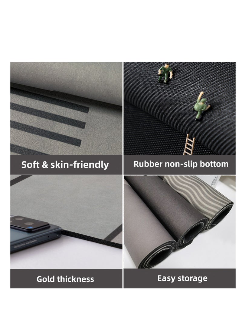 NOVOLAN Bath Mats Bath Rugs Diatomaceous Earth Bathroom Floor Mat Toilet Non-Slip Foot Mat Door Step Foot Mat Bathroom Quick-Drying Absorbent Mat Toilet Door Scrub Mats Multiple Size (#1) - Image 5