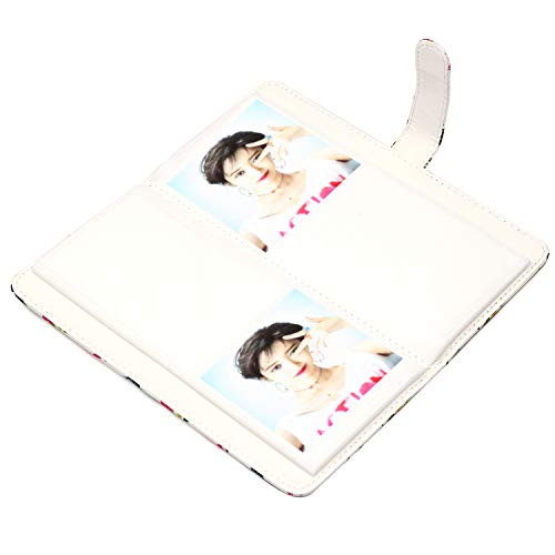 CAIUL Instax Square Wallet Photo Album, 80 Pockets Film Album, PU Leather Cover for Fujifilm Instax Square SQ10 SQ6 Camera (Flamingo) - Image 5