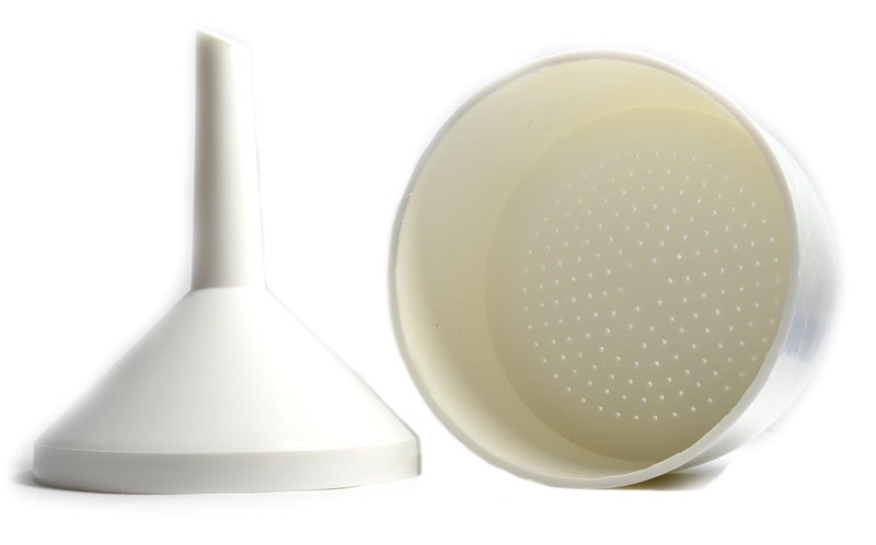 Buchner Funnel, 9cm - Polypropylene, 2 Parts - Stem Length, 6.5cm - Lightweight, Autoclavable