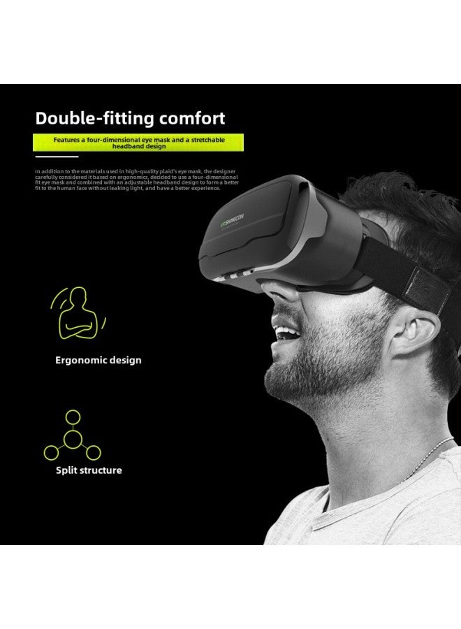 Thousand Magic Mirror G09 Mobile Phone Vr Glasses 3D Reality Game Glasses Helmet Smart Handle Gift Digital Glasses-Color:Standard Configuration - Image 3