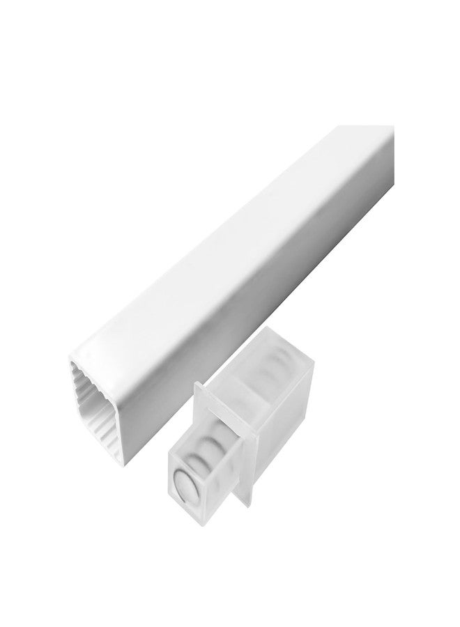 SENMEDO 24-Inch Adjustable Towel Bar Replacement Rod Spring End Wall-Mounted Replacement for Bathroom & Kitchen Towel Storage - Image 2