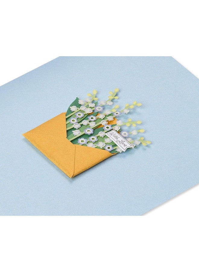 Papyrus Blank Card (With Love Flowers) - Image 5