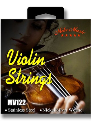 Mike Music Full Set High Quality Violin Strings Size 4/4 & 3/4&1/4&1/2&1/8 Violin Strings, G D A & E (Violin Strings MV122) - pzsku/Z912B1722C192C32DAE8AZ/45/_/1645292229/c1e80d35-bbe2-4206-9f80-3cedea30e63e