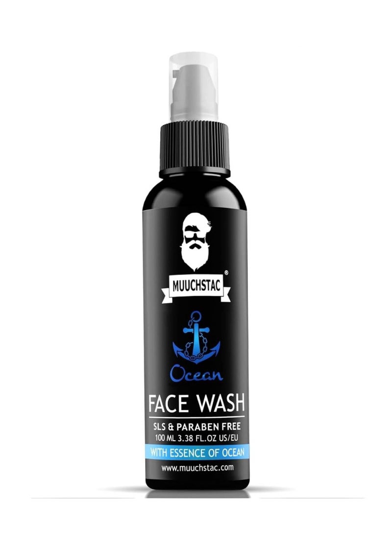 Muuchstac Ocean Face Wash for Men 100ml - Image 1