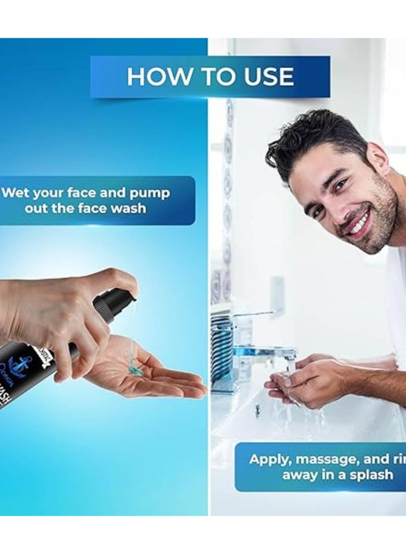 Muuchstac Ocean Face Wash for Men 100ml - Image 3