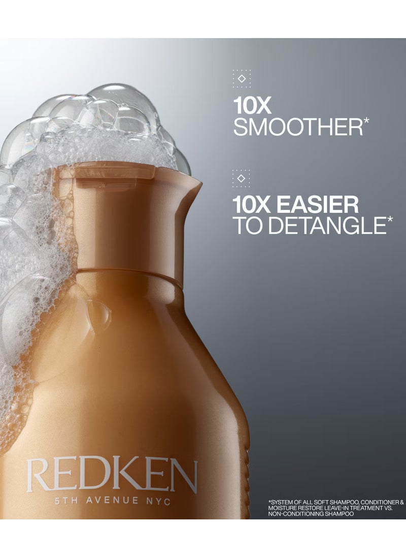 REDKEN - Redken All Soft Shampoo and Conditioner Set 300ml - Image 1