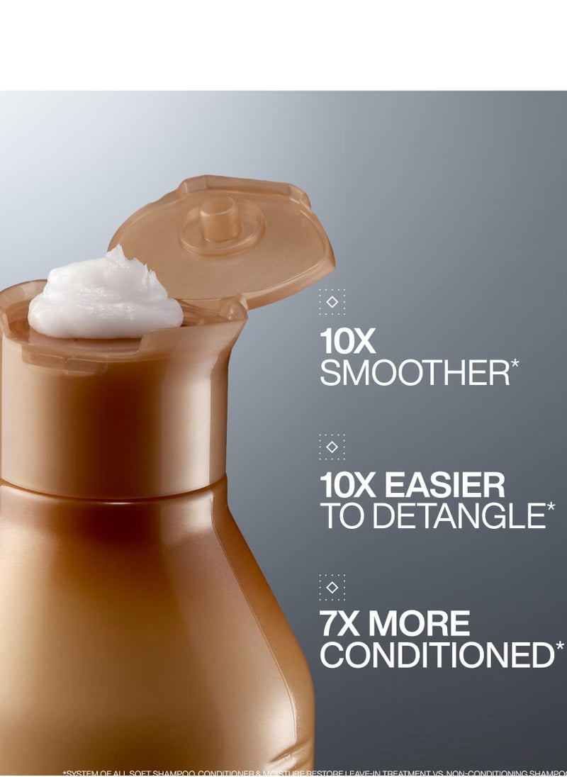REDKEN - Redken All Soft Shampoo and Conditioner Set 300ml - Image 1