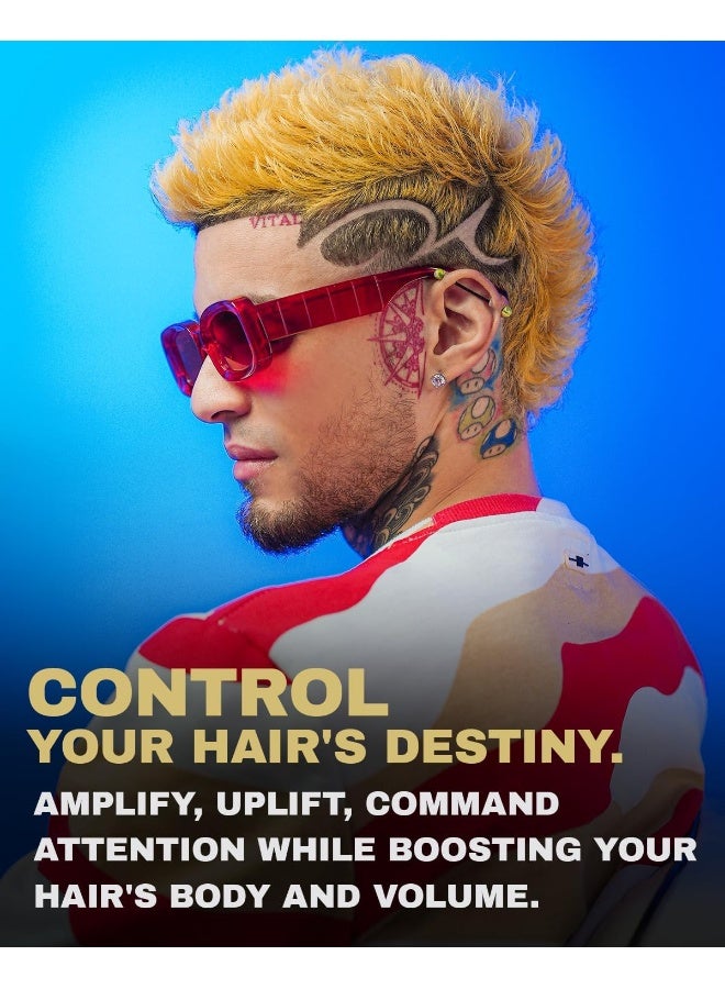 Level 3 Pomade - Improves Hair Strength and Volume - Long-Lasting Hold Infused with Keratin - Level Three Mens Pomade (150 ML) - Image 4