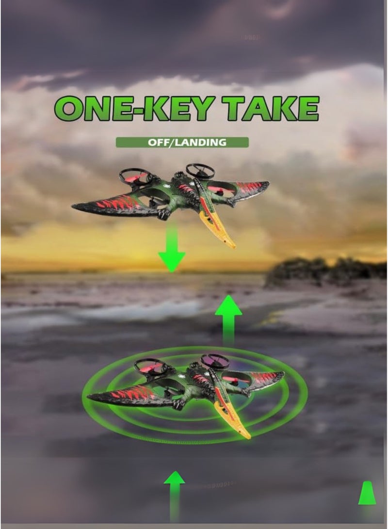 هوكو. طائرة مقاتلة فضائية RTF بتردد 2.4 جيجاهرتز - طراز L0713 رباعية المراوح، شحن USB، تحكم سهل للمبتدئين والأطفال والكبار - Image 5