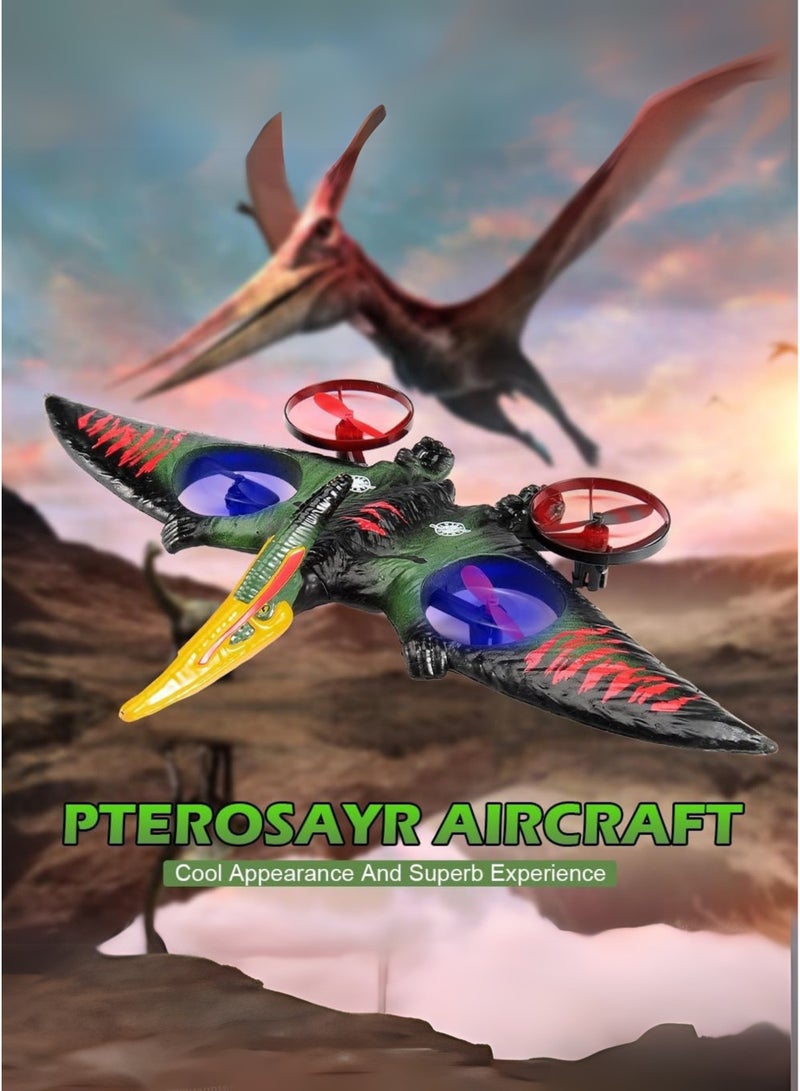 هوكو. طائرة مقاتلة فضائية RTF بتردد 2.4 جيجاهرتز - طراز L0713 رباعية المراوح، شحن USB، تحكم سهل للمبتدئين والأطفال والكبار - Image 3