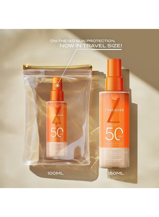 Lancaster Sun Beauty Body Water SPF50 100ml - Image 3