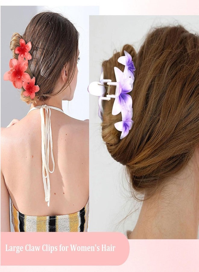 VORSET (2 Pcs) Stylish Floral Hair Pins for Women | Strong Hold Bun Stick & Hair Accessories for Girls | Decorative Multicolor Hair Pins for Party & Daily Use - Image 3