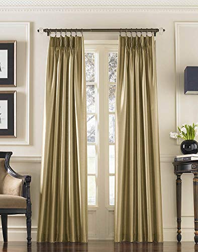 Curtainworks Marquee Curtain Panel, 30 by 132", Sand (Champagne Beige),1Q800003SD - Image 4