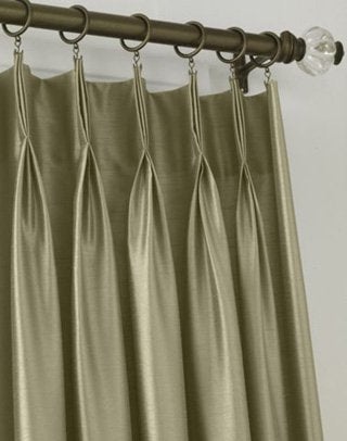 Curtainworks Marquee Curtain Panel, 30 by 132", Sand (Champagne Beige),1Q800003SD - Image 3
