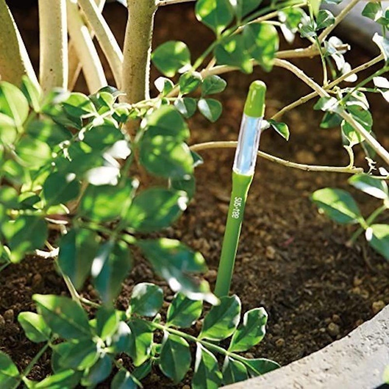 IPPINKA Sustee Aquameter, Set of 4, Plant Soil Moisture Sensor (Green, Medium) - Image 4