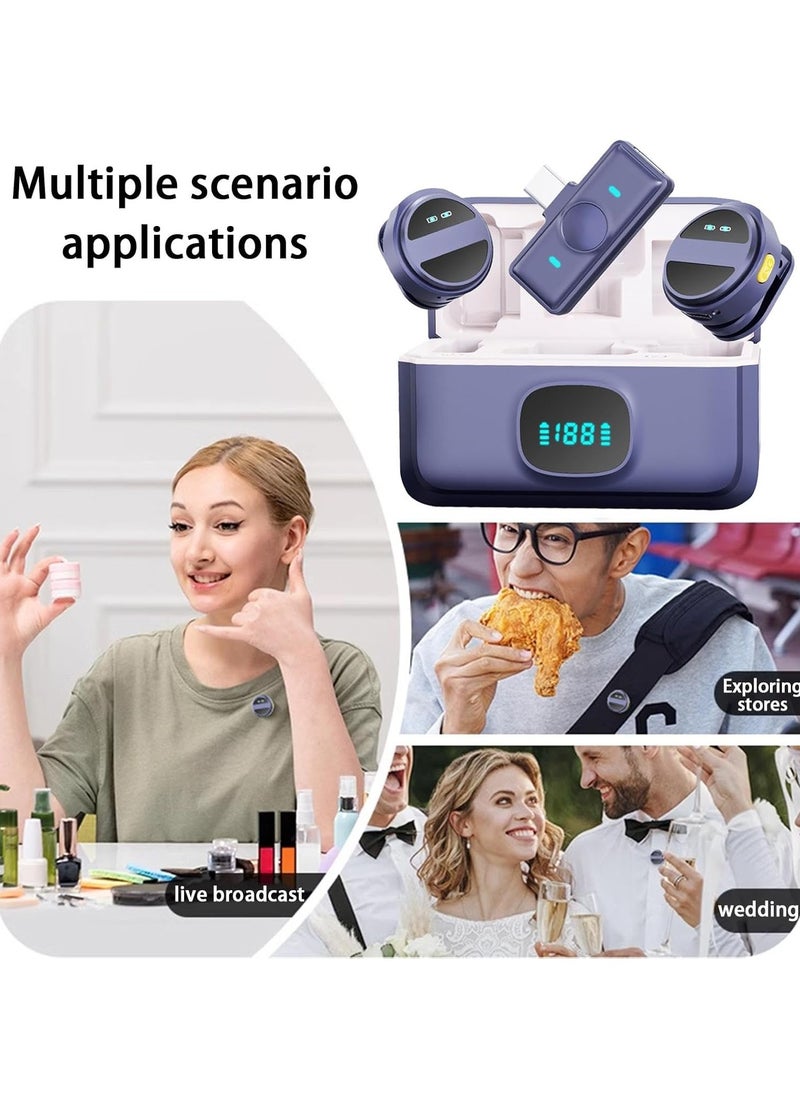 Raxoom - Wireless Lapel Microphone  Advanced Noise Cancellation, Clear Audio  High Performance Wireless Mic With Stable Connection Long Battery Life Ideal For Presentations, Interviews And Content Creation (Black) - Image 1