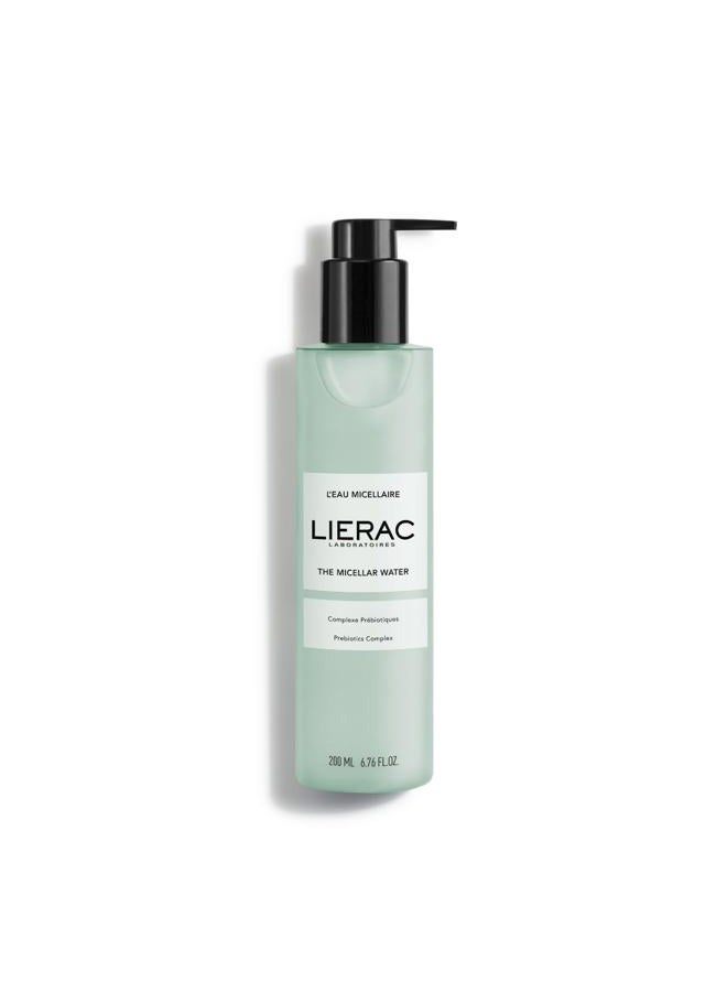 Lierac LIERAC|Micellar Water Cleanser - Gentle Makeup Remover and Cleanser with Marine Prebiotics - Cleansing Water - Ideal for Sensitive Skin - 200 ml Bottle  - Image 1