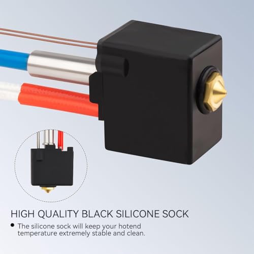 Serplex® Replacement 3D Printer Hotend for Anycubic Kobra 2 Series, High Precision, Easy Installation, Enhanced Printing Speed & Quality Compatible with Kobra 2 / Neo/Pro/Plus/Max (Black) - Image 5