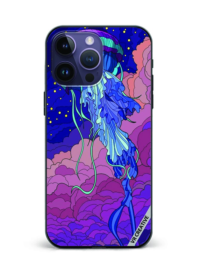 Protective Case Cover For Apple iPhone 16 Pro Max Starfish Design Multicolour