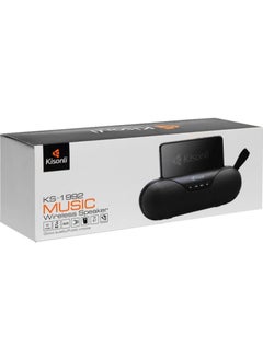 Kisonli Kisonli KS-1992 Wireless Bluetooth Speaker – FM Radio – USB/SD Support – LED Lights – Built-in Mic – Stereo Sound  - Image 5