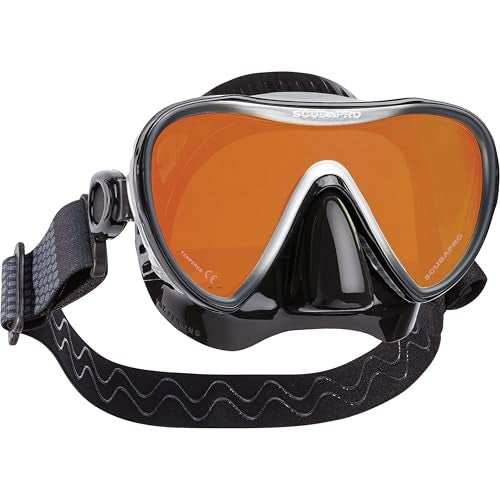 SCUBAPRO Synergy 2 Trufit Diving Mask with Comfort Strap, Black/Black, Silver Mirrored - Image 5