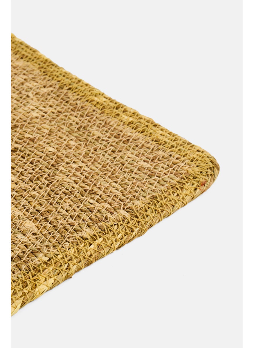 Muy Mucho Sea Grass Place Mat, Tan  - Image 3