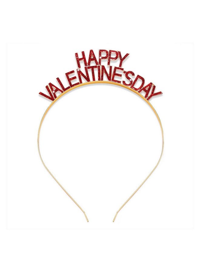 PHALIN Valentine’S Day Headbands For Women Glitter Enamel Happy Valentines Day Hairbands Sweet Holiday Party Hair Accessory Valentine’S Day Gifts - Image 1