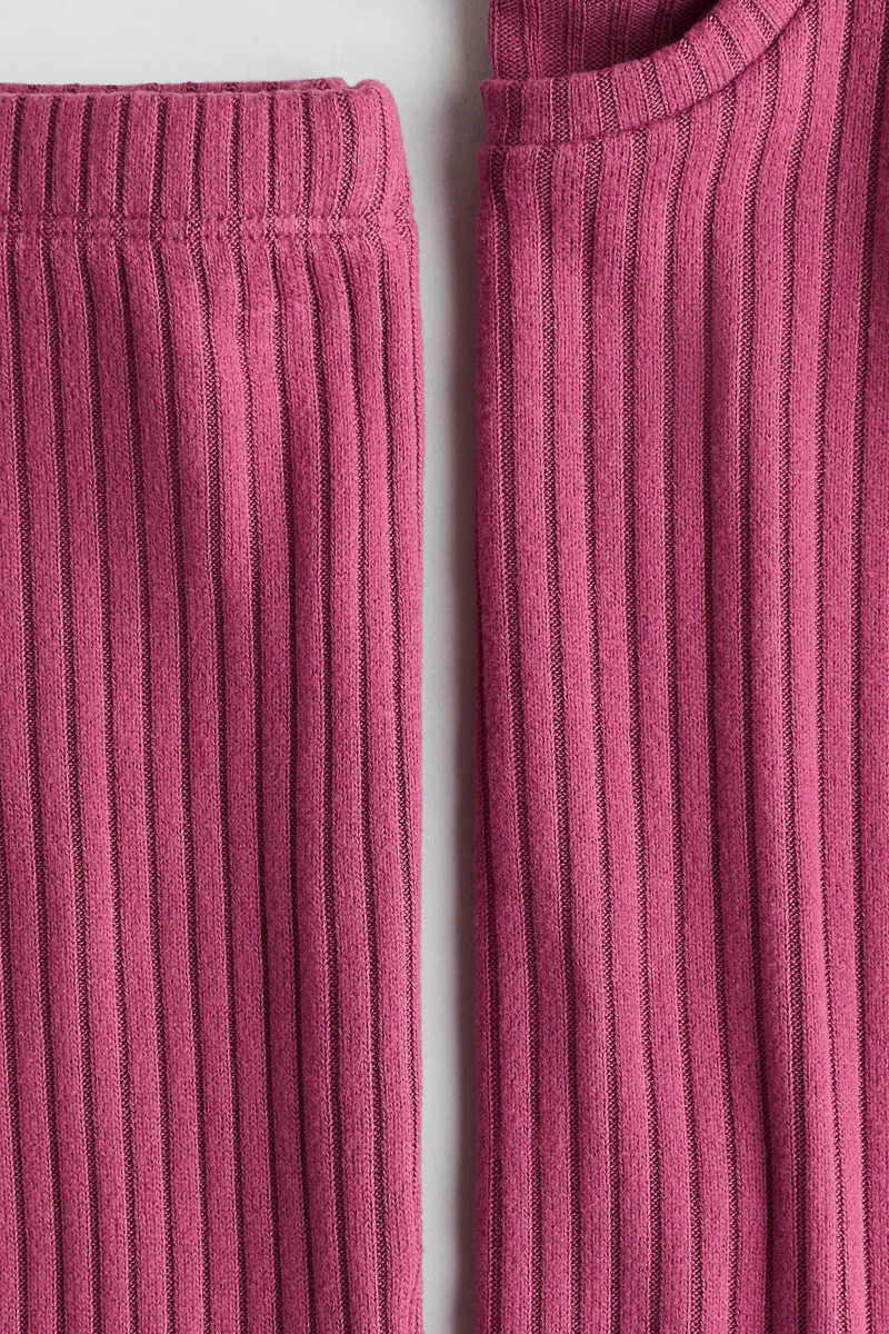 H&M 2-piece rib-knit set